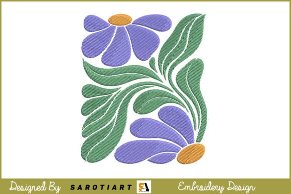 Boho Flowers Design for Embroidery Review