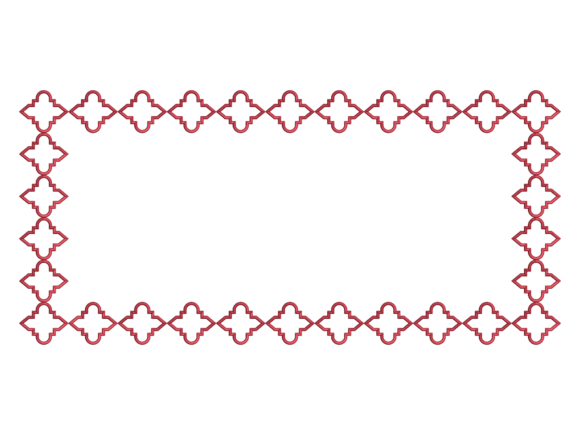 Geometric Runner Placemat Embroidery Review
