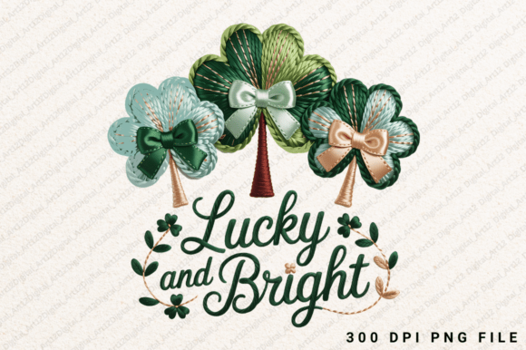 Lucky and Bright Embroidery PNG Design Review