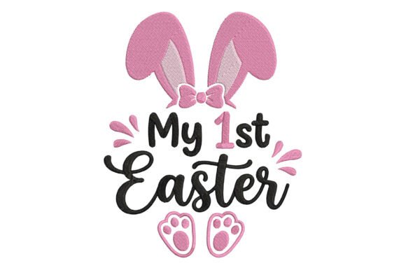 My 1st Easter Embroidery Design Review
